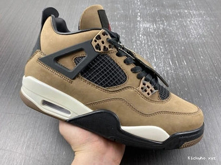 Retro AJ4- x ZeroBulk  Jordan Air 3936 Travis 4 Scott Brown 1026